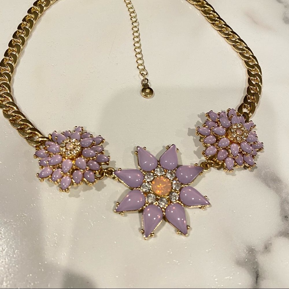 Gemstone & Rhinestones neckless